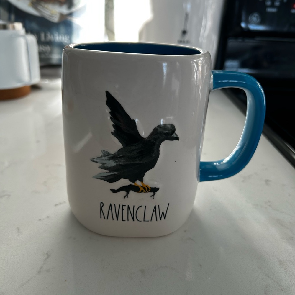 Rae Dunn Harry Potter Ravenclaw Mug with Blue Handle